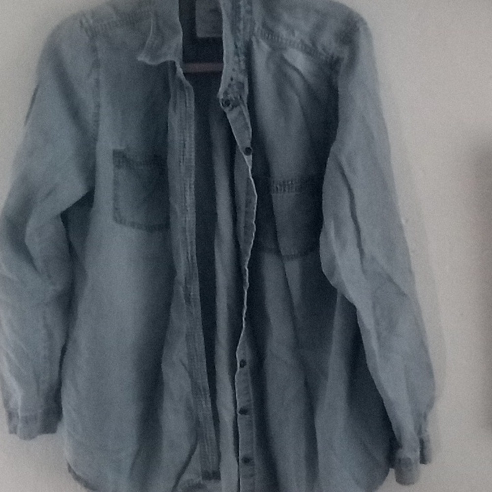 Sonoma jean shirt xl LONG SLEEVE BUTTON DOWN CLASSIC COMFORTABLE BLUE MENS SHIRT
